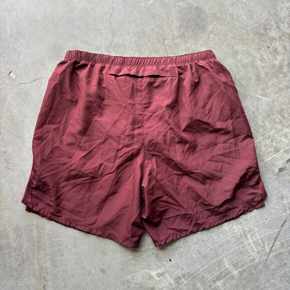 Nike Dri-Fit Flex Training Shorts Men's Large Red Burgundy Drawstring Athletic - Picture 8 of 10